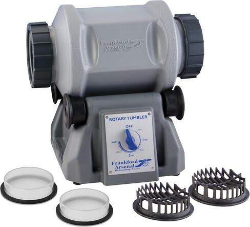 Frankford Arsenal Rotary Tumbler and Accessories with Media Separator, Cleaning Essentials, For Brass Cleaning, Reloading, and Gunsmithing in Saudi Arabia