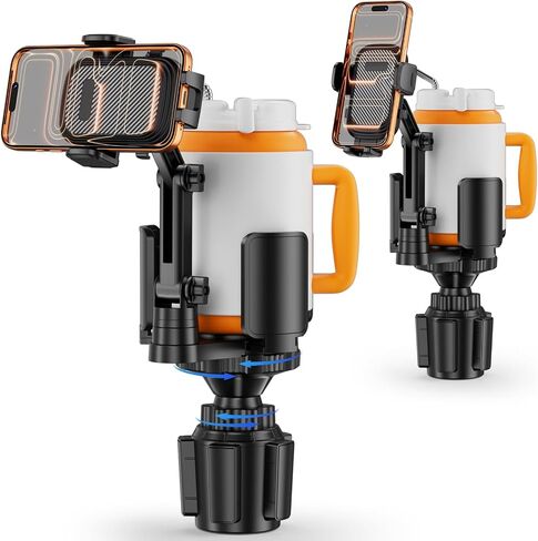 Phone Holders for Your Car, 2 in 1 Cup Holder Phone Mount with Expander in Kuwait