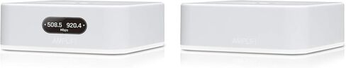 AmpliFi Instant Wifi System by Ubiquiti Labs, Seamless Whole Home Wireless Internet Coverage, Wifi Router & Mesh Point, 1 Gigabit Ethernet, 1 WAN Port, Ethernet Cable, Replaces Router & WiFi Extenders in Kuwait