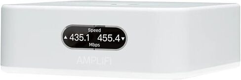 AmpliFi Instant Wifi System by Ubiquiti Labs, Seamless Whole Home Wireless Internet Coverage, Wifi Router & Mesh Point, 1 Gigabit Ethernet, 1 WAN Port, Ethernet Cable, Replaces Router & WiFi Extenders in Kuwait