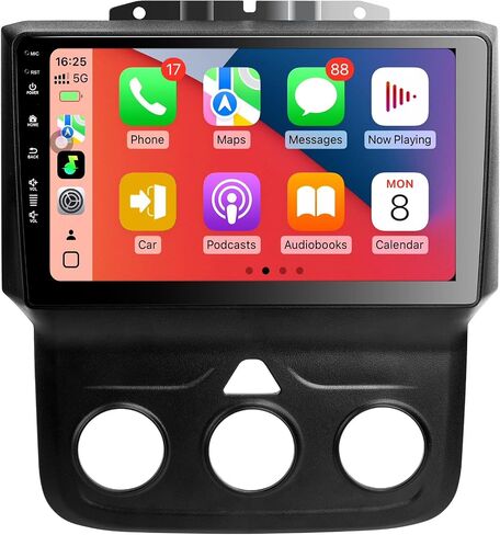 Car Radio Stereo for Dodge RAM 1500 2500 3500 2013-2018,9" Android 13 Touchscreen Head Unit,Wireless CarPlay & Android Auto,GPS Navigation,HD Backup Camera,Mirror Link,WiFi 6,Bluetooth 5.4,FM,SWC in Saudi Arabia