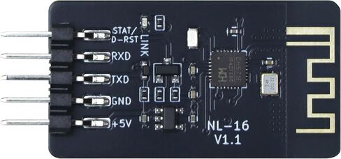 NL-16 Bluetooth 4.2 BLE Module, CH571F RISC-V Wireless Serial Port Transparent Transceiver, Support Arduino Wireless Programming, High Speed & Long Range, Compatible with iOS & Android in Saudi Arabia