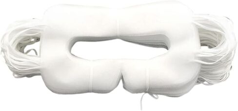 Pack of 50/100 Disposables Eye NonWoven Soft Comfortable Covers for Virtual Reality Headsets Accessories in Saudi Arabia