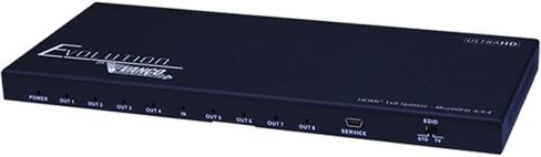 Vanco 4K HDMI 1x8 Splitter 12V 1A DC Power Supply in Kuwait