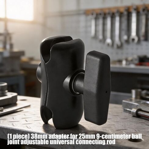 38Mm to 25Mm Ball Head Connector Swivels Clip for Multiple Angled Tablets Display Positioning Adjustable Adapter Arm in Saudi Arabia