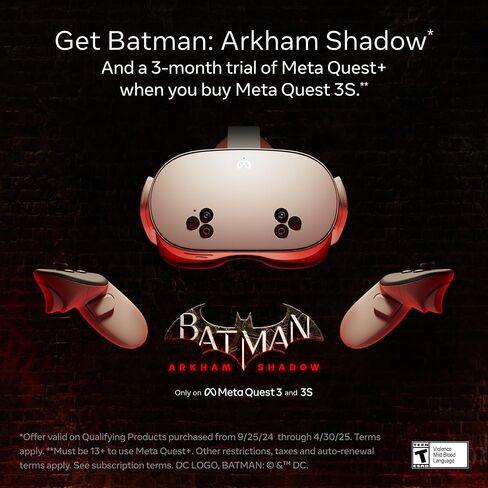 Meta Quest 3S سعة 256 جيجابايت + حقيبة حمل لجهاز 3/3S in Kuwait