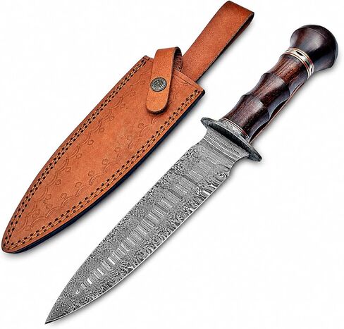 Handmade D2 Steel Dagger Knife, Fixed Blade, 10 inch Dual Edge Blade in Saudi Arabia