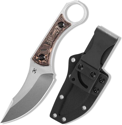 KANSEPT Niko Fixed Blade Knife, 3.54'' American D2, Micarta Handle, G004A7 in Saudi Arabia