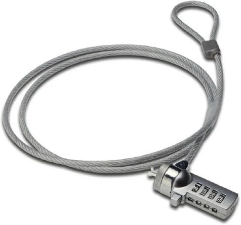 1Pcs Lock Laptop Computer Password 1.2 Meters /1. Wire Rope Protection Keys Accessories(A1Pcs 1.2 Meters) in Saudi Arabia