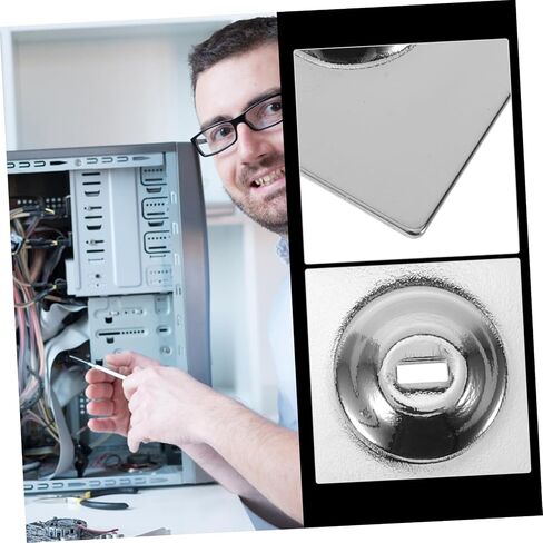 Laptop Lock Anchor Plate Silver Alloy Security Hardware in Saudi Arabia