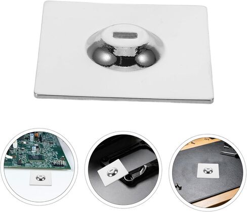 Laptop Lock Anchor Plate Silver Alloy Security Hardware in Saudi Arabia