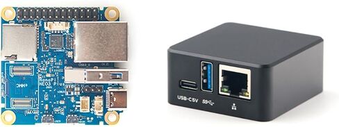 FriendlyElec NanoPi NEO3 Plus Mini Router OpenWRT, 1GB/2GB LPDDR4 RAM, Rockchip RK3528A SoC, Gigabit Ethernet, USB 3.0, eMMC Module Slot, FriendlyWrt/Linux OS (with Case,1+0GB,Standard) in Saudi Arabia