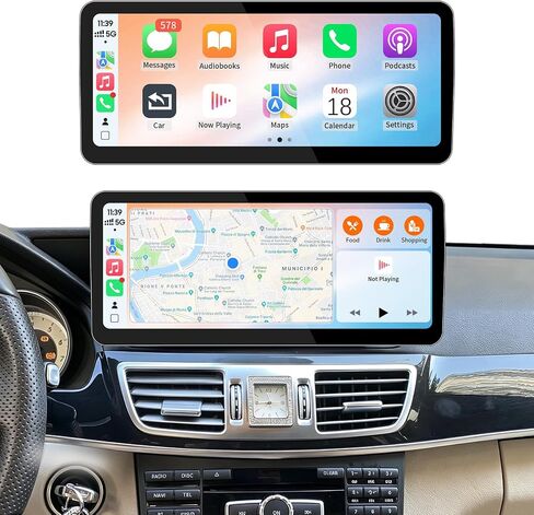 12.3'' CarPlay for Mercedes E-Class W212 (2013-2015) | NTG4.5/4.7 in Saudi Arabia