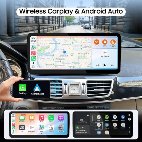 12.3'' CarPlay for Mercedes E-Class W212 (2013-2015) | NTG4.5/4.7 in Saudi Arabia