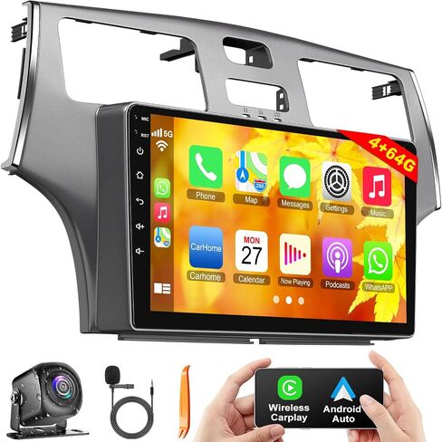4+64GB Car Radio for Lexus ES250 ES300 ES330 2001-2006 with Carplay & Android Auto Head Unit, 9 inch IPS Touch Screen Android 15 Car Stereo Receiver with GPS/Back-up Camera/Bluetooth 5.2/SWC/FM/WiFi in Saudi Arabia