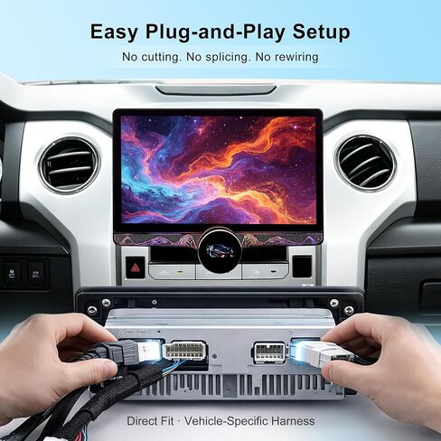 for Toyota Tundra 2014-2021 10.6" Car Stereo Radio Head Unit CarPlay in Saudi Arabia