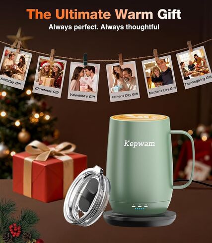 Kepwam Heated Coffee Mug T2-Plus, 20oz Large Capacity Longer Battery Life in Kuwait