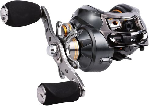 Sougayilang Baitcasting Fishing Reel, 11+1 Shielded Bearings, 18LB Carbon Fibre Drag, 7.0:1 Baitcsters,Magnetic Brake System Fishing Reel in Saudi Arabia