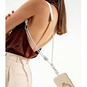 TORRAS Phone Lanyard Crossbody, Lightweight Strap with 2 Tabs, Apricot in Saudi Arabia