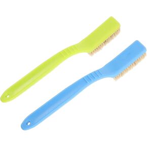 HANABASS 2pcs Rock Climbing and Bouldering Brush with Ergonomic Handle for Efficient Chalk Removal, Sturdy Plastic and Bristle Material, for Indoor and Rugged Outdoor Adventures in Saudi Arabia