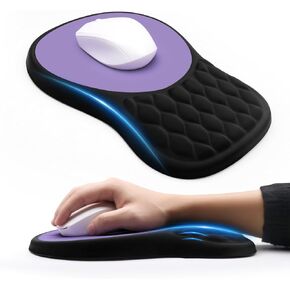 Wrist Rest for Computer Keyboard and Mouse Pad Set with Massage Design in Kuwait