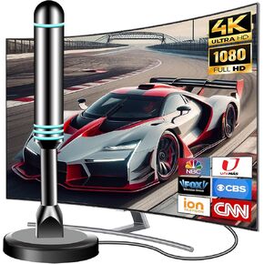 TV Antenna for Smart TV Indoor,Strong Magnetic Base Indoor TV Antennas in Saudi Arabia