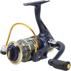 Fly Fishing Reel Metal 8BB Spinning Reel Large Capacity Lightweight Sturdy Impact Smooth Reeling for Freshwater Saltwater Fishing in Saudi Arabia