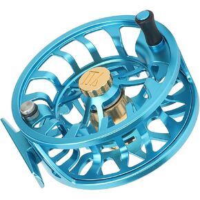 Focket Fly Fishing Reel, 7 9 2+1BB Lightweight CNC Aluminum Large Arbor Fly Reel with Adjustable Drag for Freshwater and Saltwater in Saudi Arabia