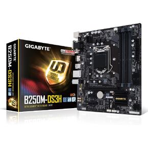 GIGABYTE GA-B250M-DS3H LGA1151 Intel Micro ATX DDR4 Motherboard in Saudi Arabia