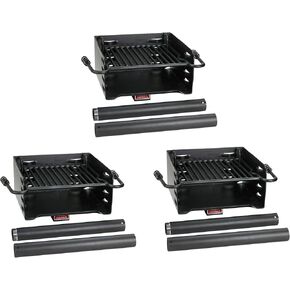 Pilot Rock Outdoor Park Style Charcoal Grill - 360-Degree Swivel Post in Saudi Arabia