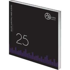 Audio Anatomy Vinyl-Inner Sleeves 12“ - White, 25 Pieces in Saudi Arabia