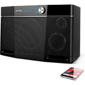 Aiwa - Portable Bluetooth Speaker, 200W RMS, Deep Bass Subwoofer in Kuwait