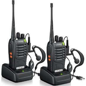 eSynic 3-Pack Rugged Walkie Talkies-Up to 3 Miles Long Range Talking in Kuwait