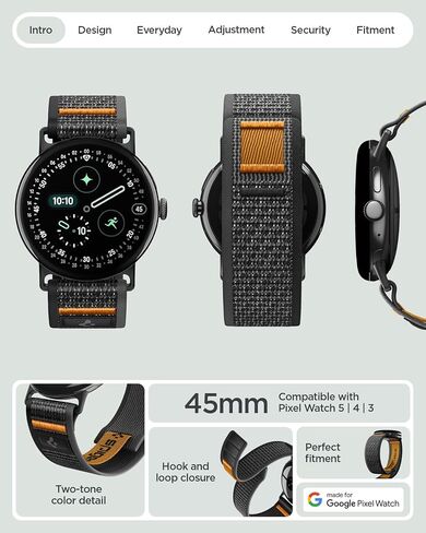 Spigen for Google Pixel Watch 5/4/3/2/1 41/45mm in Saudi Arabia