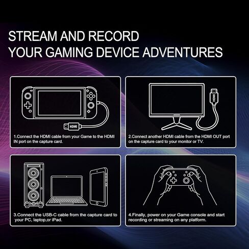 AVMATRIX 4K60 HDMI2.0 to USB 3.1 Game Capture Card for PS5/Switch Streaming in Saudi Arabia
