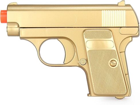 BBTac Airsoft Pistol Gold and Black Dual 328 Sub-Compact Mini Pocket Pistols 110 FPS Spring Airsoft Gun in Saudi Arabia