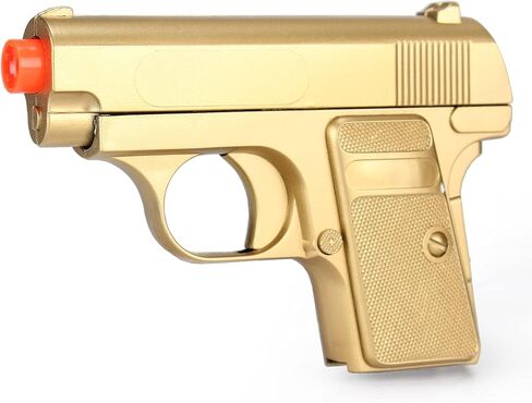 BBTac Airsoft Pistol Gold and Black Dual 328 Sub-Compact Mini Pocket Pistols 110 FPS Spring Airsoft Gun in Saudi Arabia