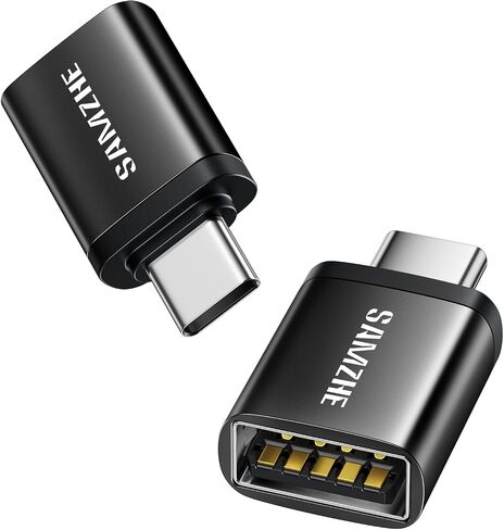 USB C to USB Adapter 5 Pack, 10Gbps USBC Male to USB 3.2 Female Adapter, Type C USB C Adapter for MacBook Pro,iMac,iPhone 17 16 15 Pro Max,iPad Pro, Thunderbolt 4, Samsung,Space Gray in Kuwait