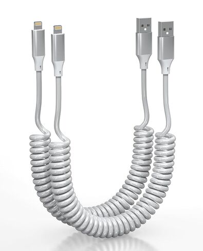 90 Degree Swivel USB/USB-C to C/Lightning Cable 6FT 60W Right Angle Charger in Saudi Arabia