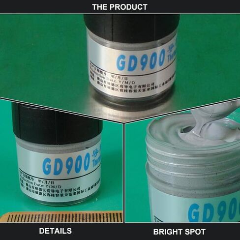 30g Black Silicone Grease Thermal Paste for CPU and Pcba with High Temperature Resistance and Non-Corrosive Features, for Heating Element and Cooling Device in Saudi Arabia