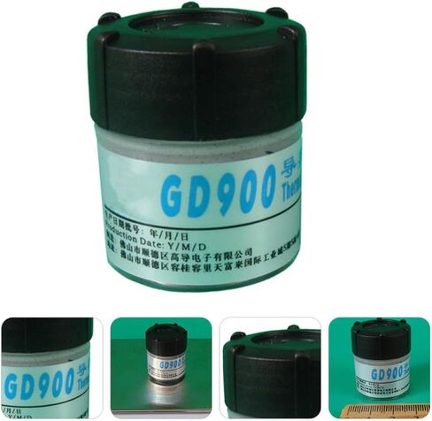 CPU Cooler Thermal Paste 30g Silicone Grease with High Thermal Conductivity and Low Oil Content for CPU and Graphic Card Cooling, for Heating Element and Cooling Device in Saudi Arabia