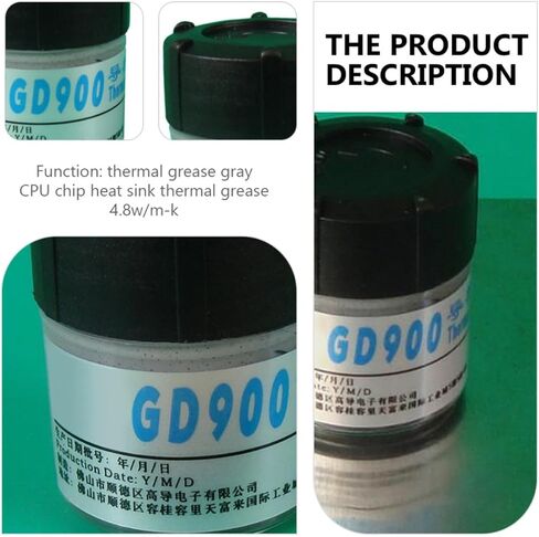 CPU Cooler Thermal Paste 30g Silicone Grease with High Thermal Conductivity and Low Oil Content for CPU and Graphic Card Cooling, for Heating Element and Cooling Device in Saudi Arabia