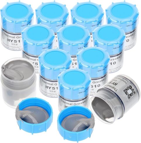 15pcs High Performance Thermal Paste Kit for CPU Gpu Ic Processors Viscous Thermal Interface Material Heat Sink Paste for Laptop and Desktop Cooling Stable in Saudi Arabia