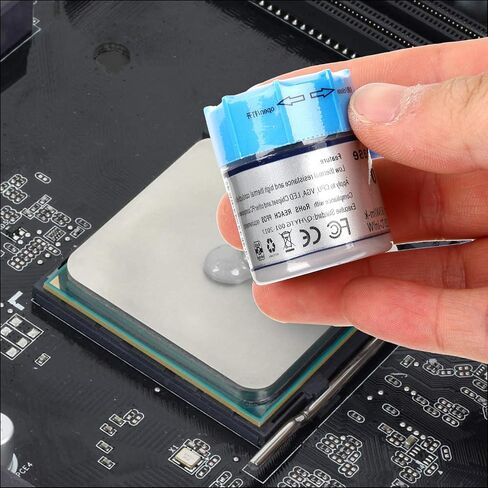 SHINEOFI 15pcs Thermal Paste for CPU and Radiator Heat Dissipation, High Thermal Conductivity Silicone Grease with Good Insulation, Heat Sink Compound Paste for Computer Cooling in Saudi Arabia
