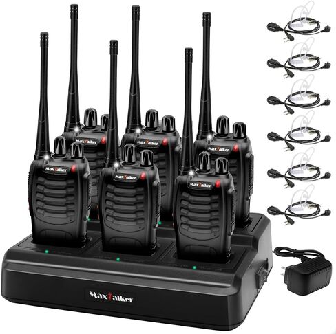 Walkie Talkies 6 Pack with Charging Base, 16 Channel Two Way Radio in Saudi Arabia