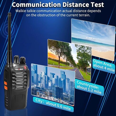 Walkie Talkies 6 Pack with Charging Base, 16 Channel Two Way Radio in Saudi Arabia