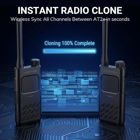 AT2 Portable Walkie Talkies for Outdoor Hunting Emergency, 2Packs in Saudi Arabia