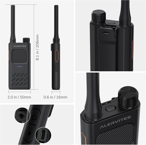 AT2 Portable Walkie Talkies for Outdoor Hunting Emergency, 2Packs in Saudi Arabia