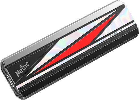 Netac 2TB Extreme Portable SSD External Solid State Drives Up to 2000MB/s Read 1700MB/s Write Speed, USB 3.2 Gen.2 Business Travel Essential Supports Win to Go, ZX20L in Kuwait