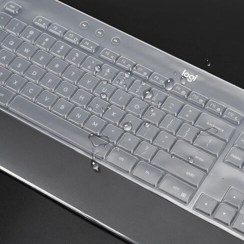 Keyboard Cover for Logitech MK540 Wireless Keyboard, Logitech MK540 Keyboard Skin Protector - Clear in Kuwait